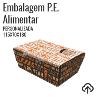caixa alimentar personalizada