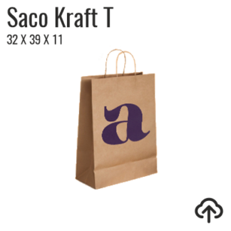 saco em papel kraft