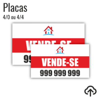Placa imobiliária