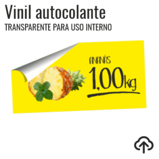 Vinil autocolante transparente