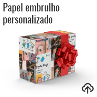 Papel de embrulho personalizado