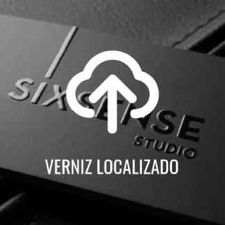 Cartão de visita verniz